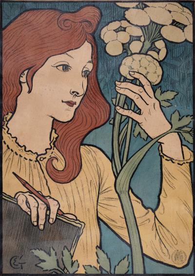 Eugène GRASSET - Salon des cent, 1894 - Lithograph 2