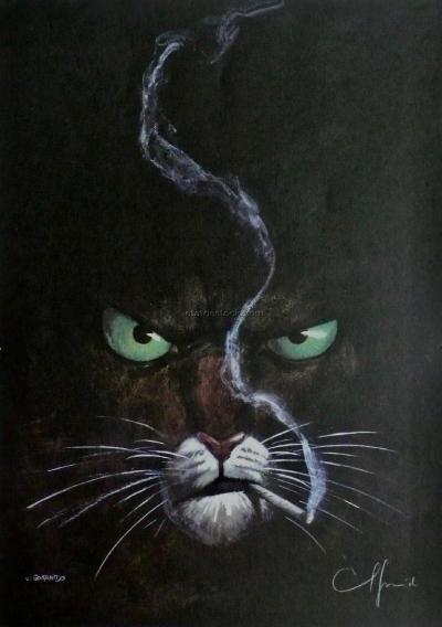 Juanjo Guarnido - Blacksad - Affiche édition d’art 2