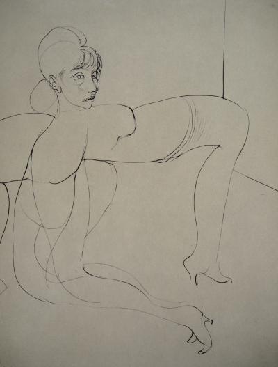 Hans BELLMER - La femme céphalopode, 1973 - Gravure signée et numérotée 2