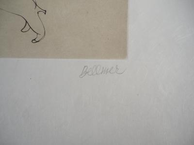 Hans BELLMER - La femme céphalopode, 1973 - Gravure signée et numérotée 2