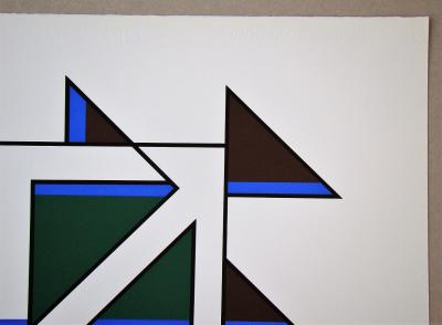 Mario RADICE - Senza Titolo, 1987 - Sérigraphie originale signée et numérotée 2