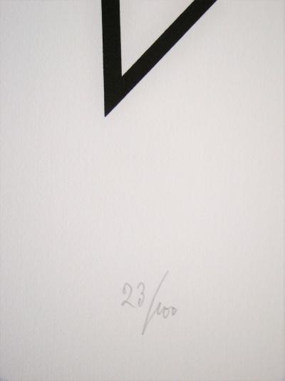 Mario RADICE - Senza Titolo, 1987 - Sérigraphie originale signée et numérotée 2