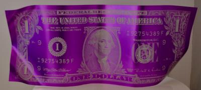 Karl LAGASSE - One dollar, 2014 - Sculpture 2