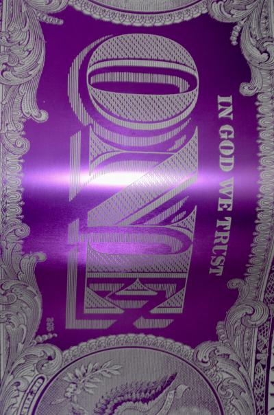 Karl LAGASSE - One dollar, 2014 - Sculpture 2
