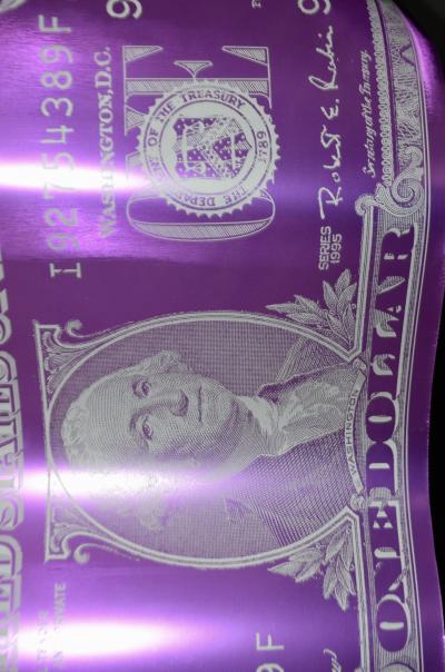 Karl LAGASSE - One dollar, 2014 - Sculpture 2