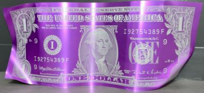 Karl LAGASSE - One dollar, 2014 - Sculpture 2
