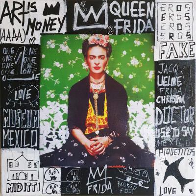 SPACO - Frida Kahlo, 2024 - peinture pop street art 2