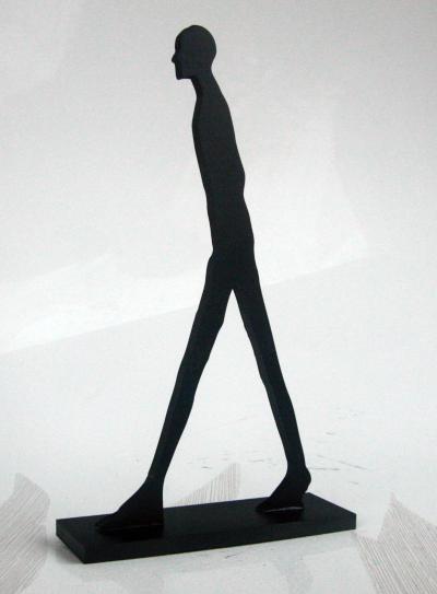 PYB - Giacometti man, 2024 - Sculpture pop street art 2