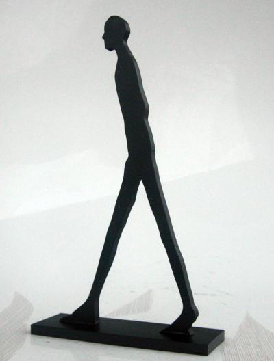 PYB - Giacometti man, 2024 - Sculpture pop street art 2
