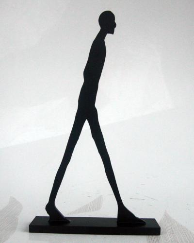 PYB - Giacometti man, 2024 - Sculpture pop street art 2
