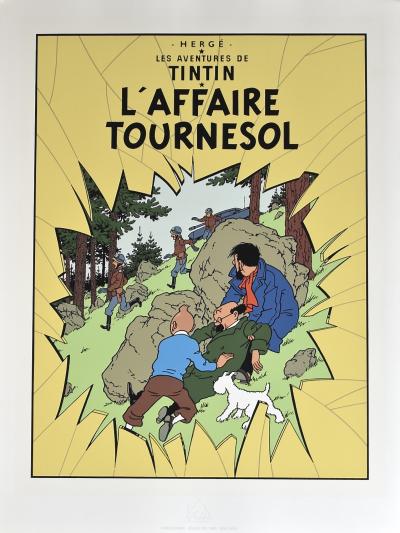 HERGÉ (after) - Tintin: The Tournesol Affair - Serigraph - Comics