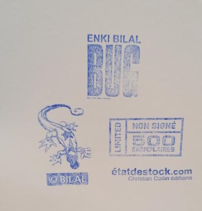 Enki Bilal - Bug I - Estampe pigmentaire numérotée et non signée 2
