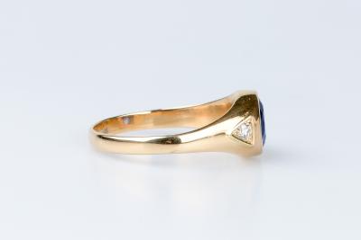Bague en or jaune 18 carats 2