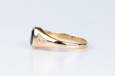 Bague en or jaune 18 carats 2