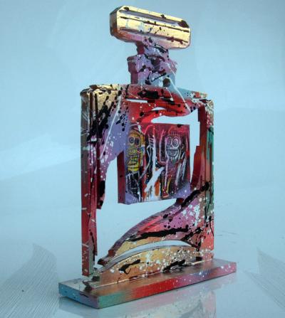 SPACO -  Basquiat Chanel, 2022 - Sculpture 2