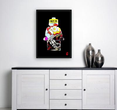 Vincent SABATIER - Pop Art I, 2021 - Impression giclée signée et numérotée 2