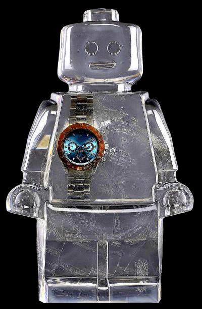 Vincent SABATIER - Rolex Daytona Blue, 2021 - Impression giclée signée et numérotée 2