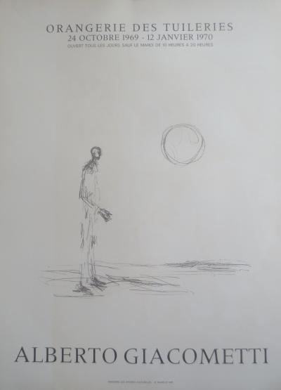 Alberto GIACOMETTI - Le soleil et l’homme, c.1970 - Affiche 2
