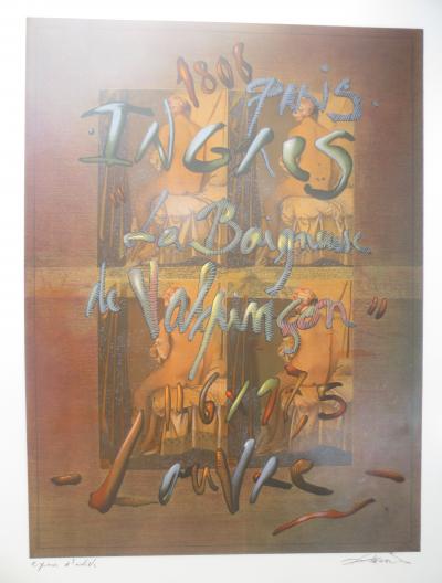 Richard TEXIER - La baigneuse de Valpinçon - Lithographie signée au crayon 2