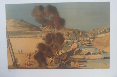 Ivan THEIMER - Le Lèze, 1980 - Lithographie signée au crayon 2