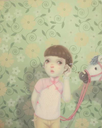 LIU Ting Ting - My secret garden, 2012 - Huile sur toile 2