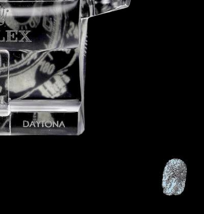 Vincent SABATIER - Rolex Daytona Silver Blue, 2021 - Impression giclée signée et numérotée 2