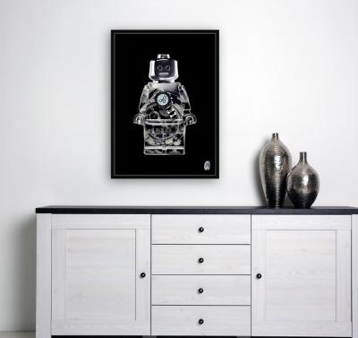 Vincent SABATIER - Rolex Daytona Silver Blue, 2021 - Impression giclée signée et numérotée 2