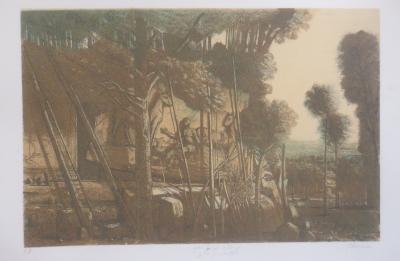 Ivan THEIMER - Le Lèze, 1980 - Lithographie signée au crayon 2