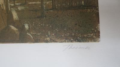 Ivan THEIMER - Le Lèze, 1980 - Lithographie signée au crayon 2