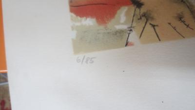 Wolf REUTHER - Le couple - Lithographie originale signée au crayon 2