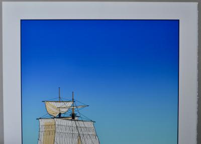 Patrice PELLERIN - Bateau à Saint Malo - Sérigraphie signée 2