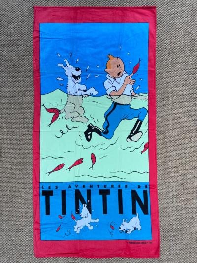 Serviette de plage Tintin, c.1990 2