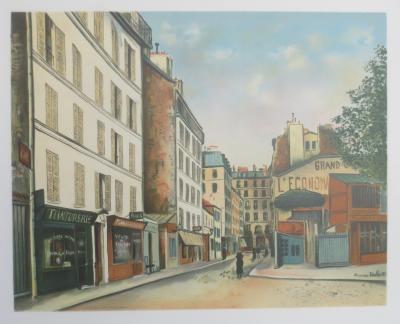 UTRILLO Maurice (d’aprés) lithographie 2