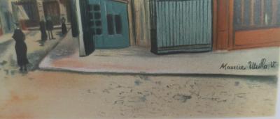 UTRILLO Maurice (d’aprés) lithographie 2