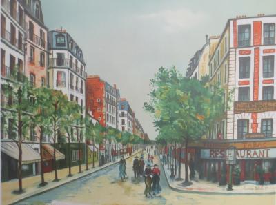UTRILLO Maurice (d’aprés) lithographie 2