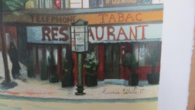 UTRILLO Maurice (d’aprés) lithographie 2
