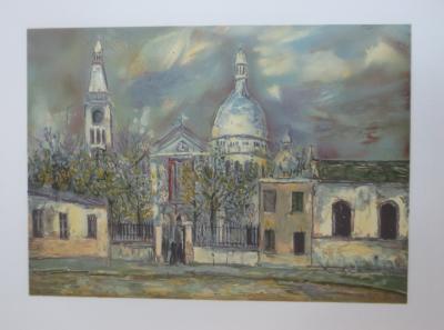 UTRILLO Maurice (d’aprés) 