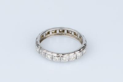 Alliance Américaine en or blanc 2