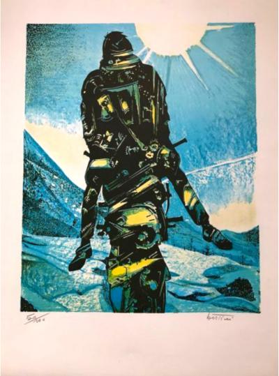 Gianni BERTINI - Sans titre, 1978 - Lithographie signée au crayon 2
