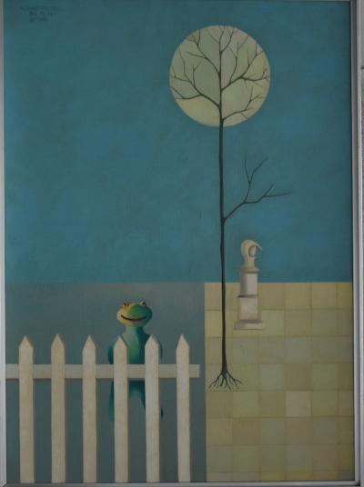 Paul DUFRANE - Il était une fois... 1975 - Huile sur toile 2