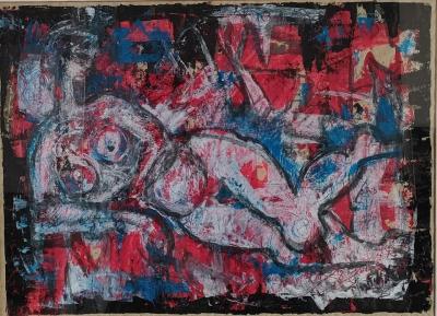 Paul JOOSTENS - Poezelozen - Gouache 2