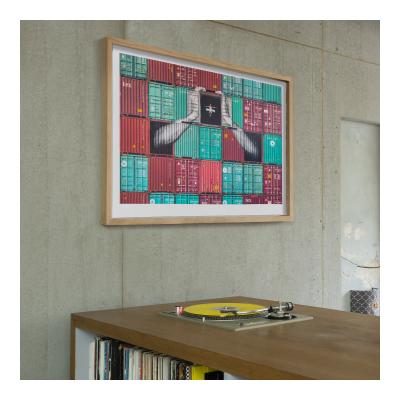 JR - Ballerina in containers, 2021 - Lithographie signée et numérotée 2