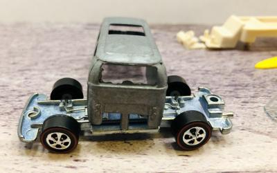 Hot Wheels redline Original Brightvision VW Beach Bomb Chargeur arrière (#0357) 2