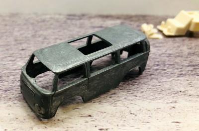Hot Wheels redline Original Brightvision VW Beach Bomb Chargeur arrière (#0357) 2