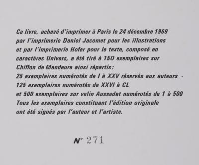 Sonia DELAUNAY (d'après) - Costumes (V), 1969 - Estampe au pochoir 2