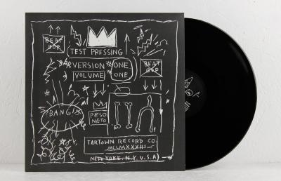Jean-Michel BASQUIAT (d’après) Rammellzee vs K-Rob - Beat Bop  Impression offset sur pochette de disque 2