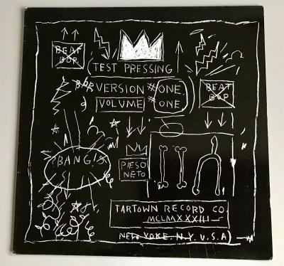 Jean-Michel BASQUIAT (d’après) Rammellzee vs K-Rob - Beat Bop  Impression offset sur pochette de disque 2