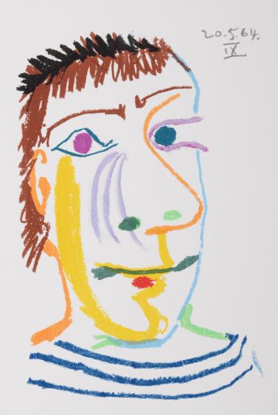 Pablo PICASSO (After) - Le Goût du Bonheur (A), 1970 - Lithograph on Vélin d’Arches paper 2