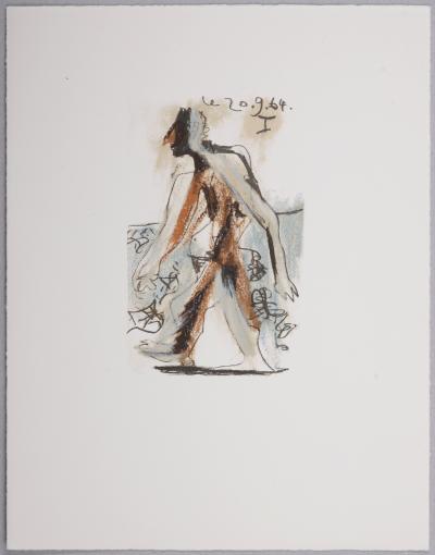 Pablo PICASSO (After) - Le Goût du Bonheur (G), 1970 - Lithograph on Vélin d’Arches paper 2