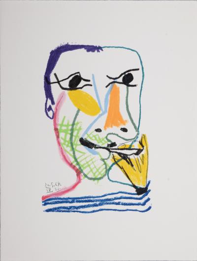 Pablo PICASSO (After) - Le Goût du Bonheur (K), 1970 - Lithograph on Vélin d’Arches paper 2